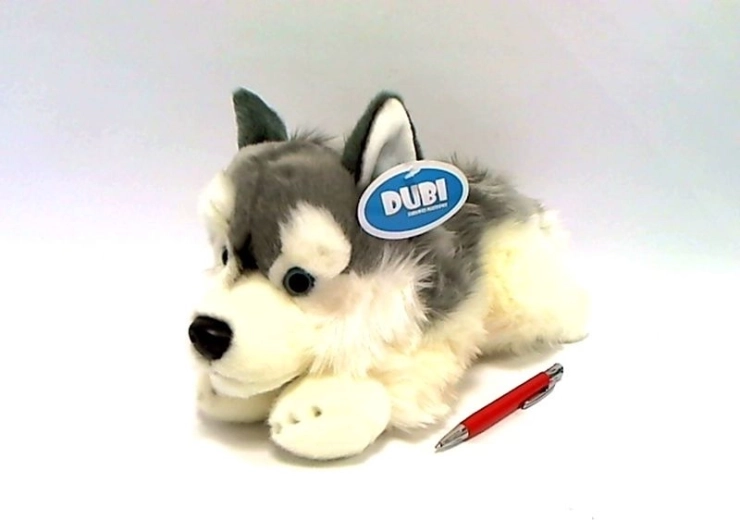 Plyšový pes Husky 30 cm