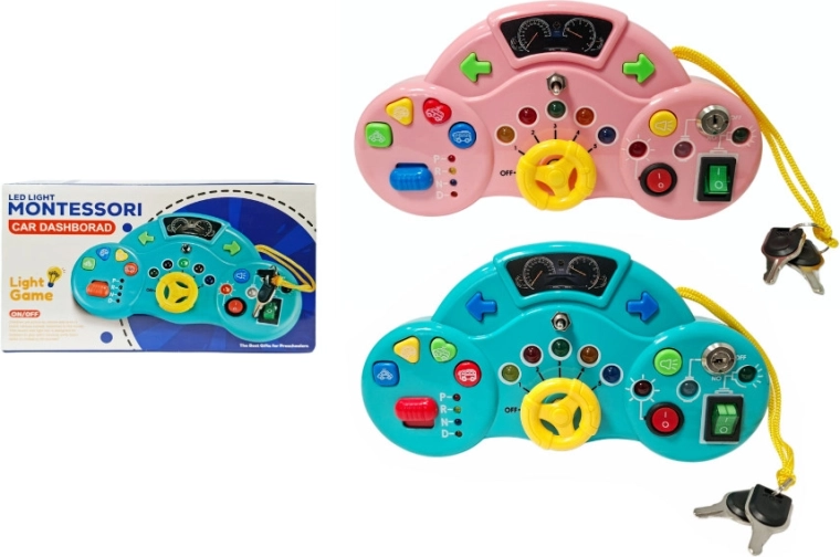 Interaktívny detský volant so svetlami a zvukmi