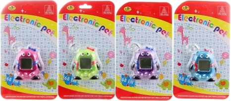 Elektronické domáce zvieratko – vrecková tamagotchi hra