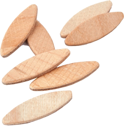 Drevené spojovacie lamely 56 × 23 × 4 mm, balenie 50 ks