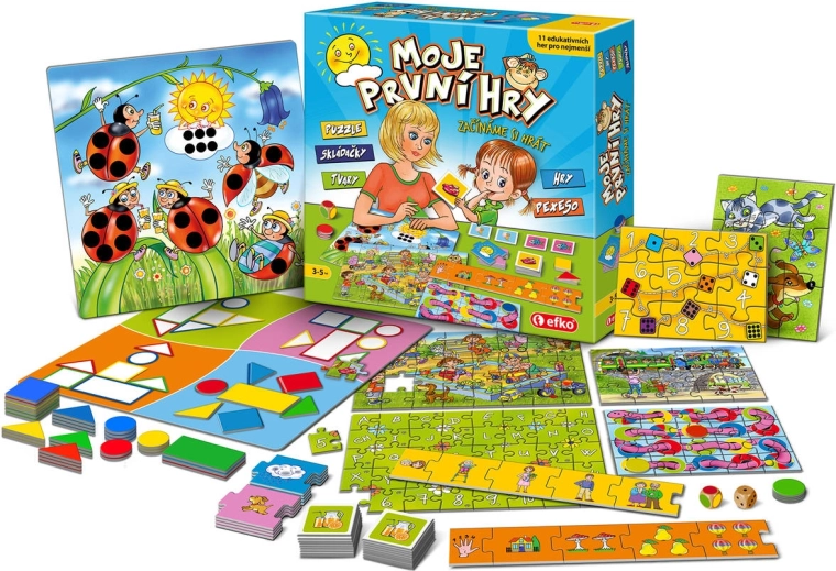 Efko moje prvé hry – súbor hier pre najmenšie deti