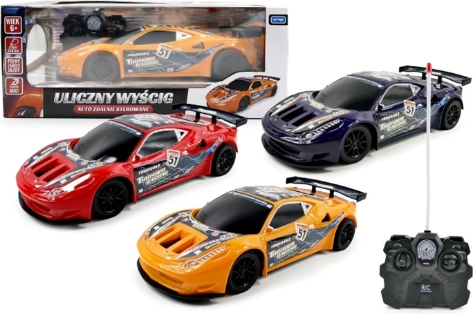 RC auto na pouličné preteky