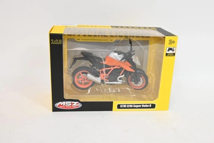 MSZ model motocykla KTM 1290 Super Duke R 1:18