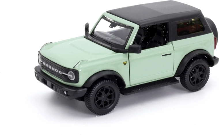 Kovový model Ford Bronco Badlands 2023 so soft topom 1:32/39
