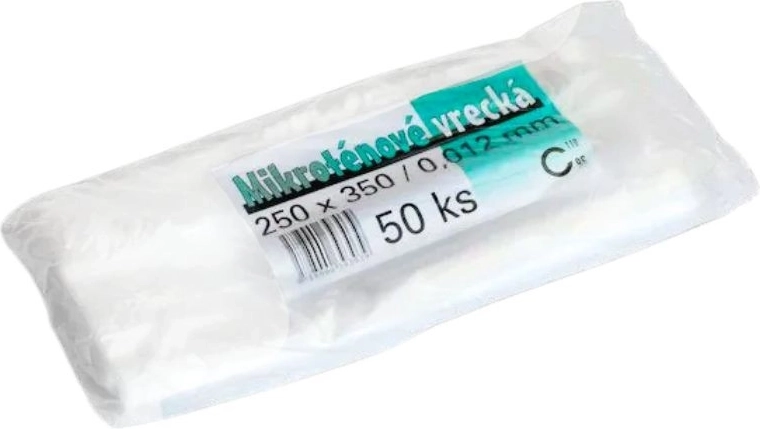 Mikroténové sáčky 25 × 35 cm, 50 ks