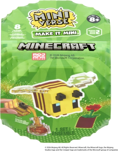 MGA's Miniverse Make It Mini Minecraft séria 2 - 1 kus