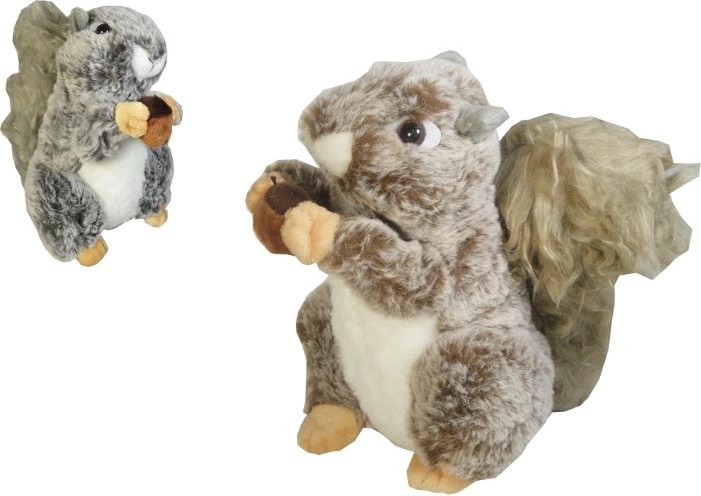 Plyšová veverička 20 cm