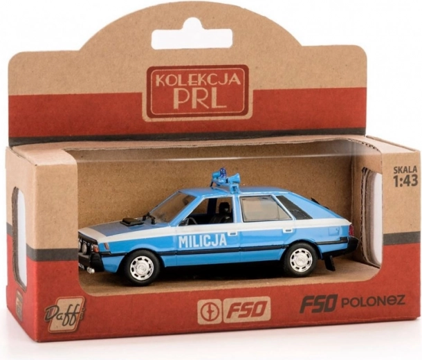 Vozidlo PRL Polonez Milicja
