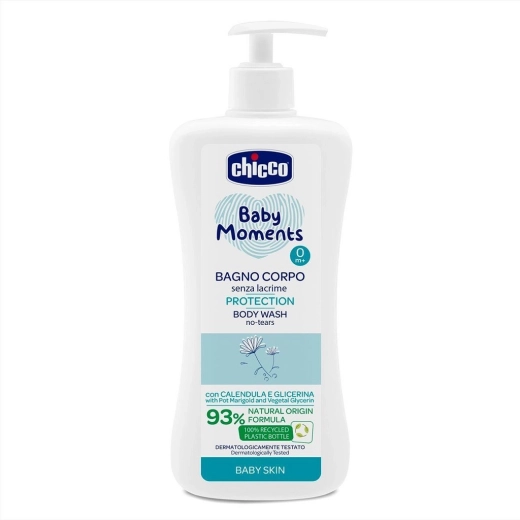 Chicco sprchový gél Baby Moments Protection 500 ml