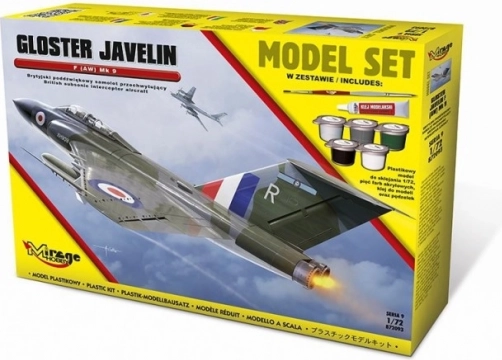Plastový model lietadla Gloster Javelin F(AW) Mk.9 1:72