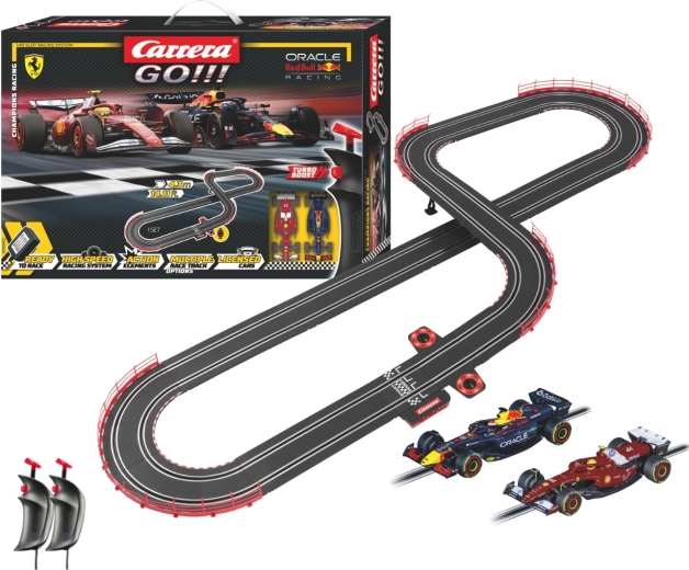 Carrera GO!!! pretekárska dráha Champion's Racing 4,3 m