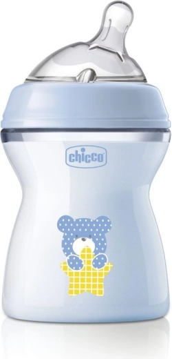 Chicco dojčenská antikoliková fľaša NaturalFeeling 250 ml pre chlapcov 2 m+