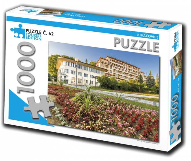 Turistické puzzle Luhačovice 1000 dielikov