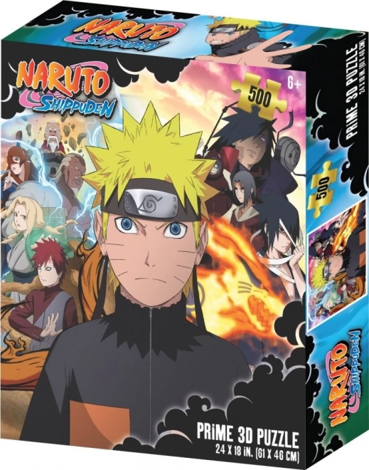 3D puzzle NARUTO SHIPPUDEN 500 dielikov