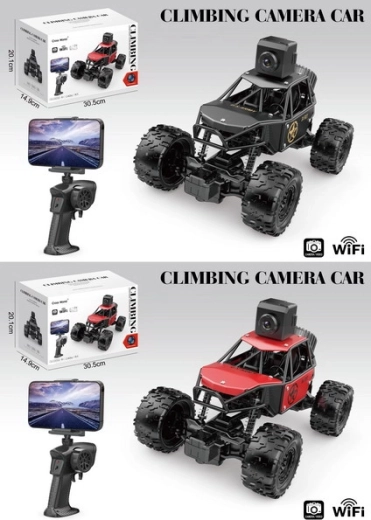 RC terénny crawler STAR s Wi‑Fi kamerou čierny