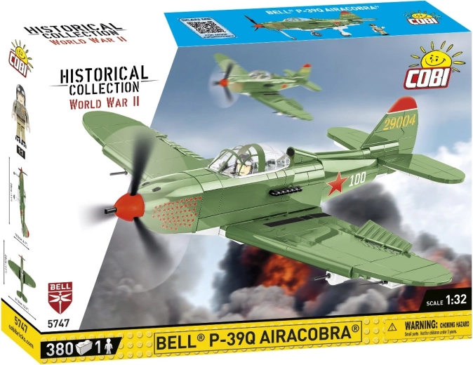 Cobi Bell P-39Q Airacobra stavebnica 1:32 (380 dielikov)