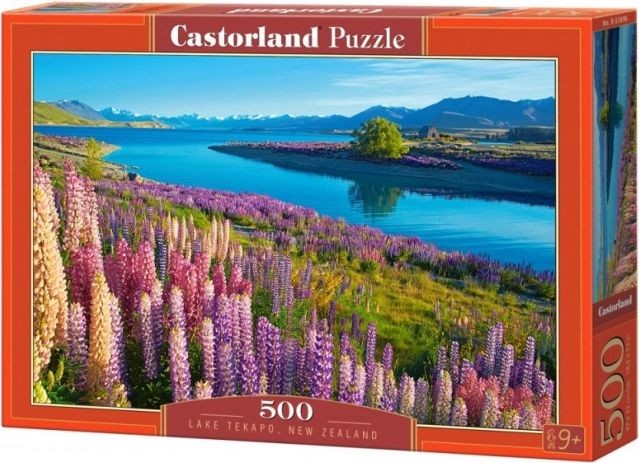 Puzzle 500 dielikov – jazero Tekapo, Nový Zéland