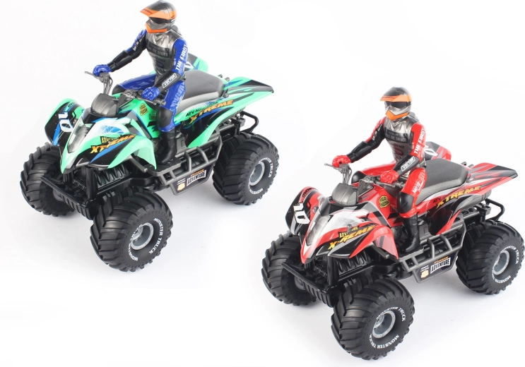 RC štvorkolka s figúrkou na diaľkové ovládanie 29 cm