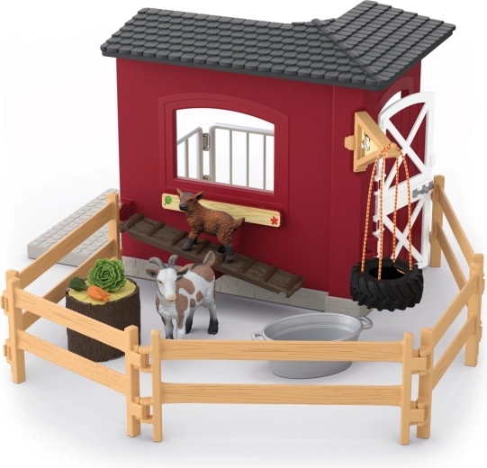Kozí chlievik SCHLEICH Farm World – herný set pre deti