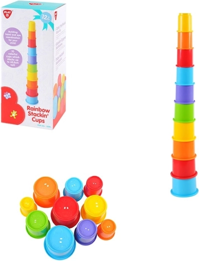 PlayGo skladacia veža – zvieratká