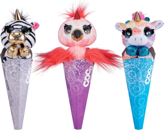 Coco Surprise Fantasy plyšové zvieratko s prekvapením v kornúte