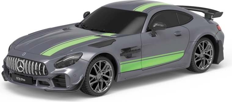 Mercedes-Benz AMG GT R PRO RC športové auto na diaľkové ovládanie 1:24, strieborné, 17 cm