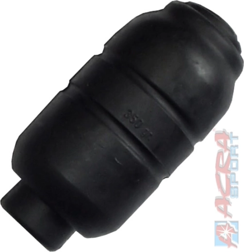Tréningový gumový granát Acra 350 g, 12 cm - 1 kus
