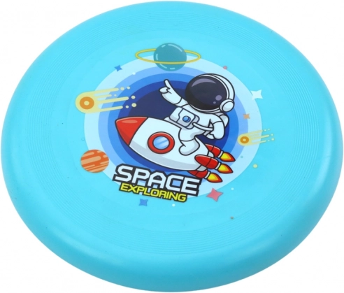 Lietajúci Disk Frisbee Kozmonaut Modrý 20cm