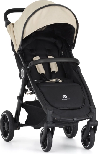 Petite&Mars športový kočík Street+ RWS black sahara beige