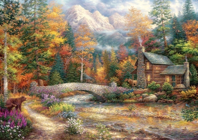 Puzzle ART PUZZLE Volanie divočiny 2000 dielikov
