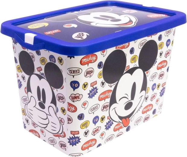 Veľký úložný box s vekom Mickey Mouse