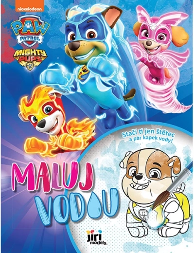 Maľuj vodou A4 Labková patrola