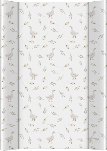 Ceba Baby prebaľovacia podložka s pevnou doskou Basic Goose 50 × 70 cm