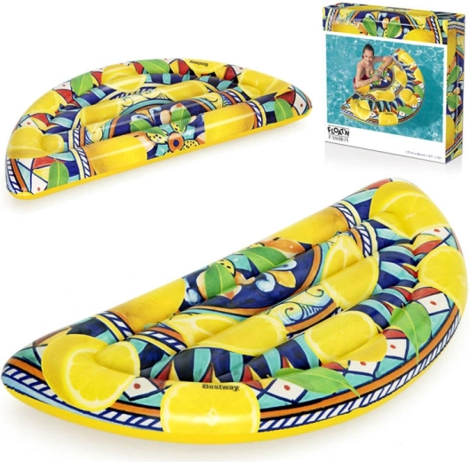 Bestway nafukovacie ležadlo Sicílske citróny 171 × 89 cm
