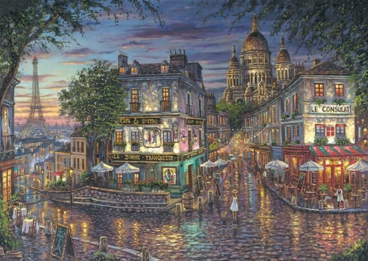 Puzzle Montmartre 1000 dielikov