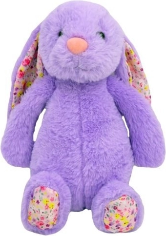 Maskot Mikhail Bunny fialový 25 cm