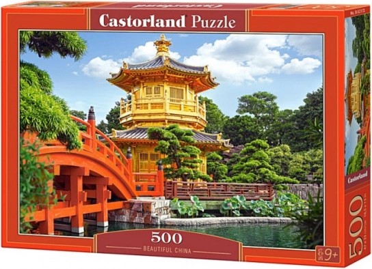 Puzzle CASTORLAND 500 dielikov – Beautiful China