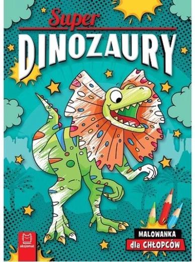 Superdinosaury – omaľovánky pre chlapcov