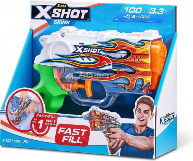 ZURU X-Shot vodná pištoľ Nano Fast-Fill Skins