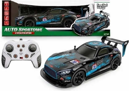 Športové RC auto s efektom dymu
