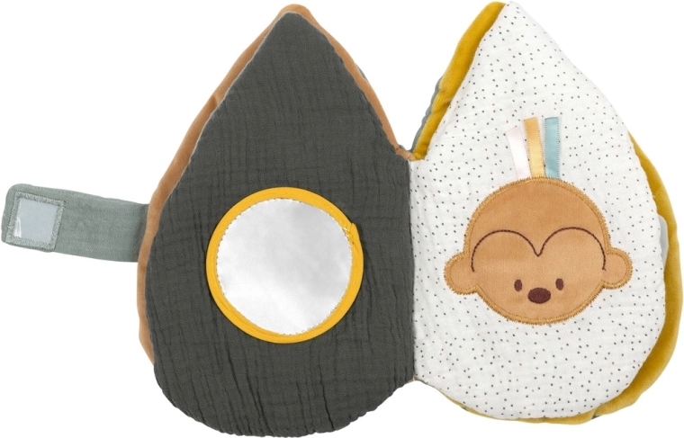 Nattou edukačná látková knižka pre bábätká 13 × 20 cm