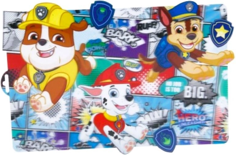 3D podložka na stôl Labková patrola