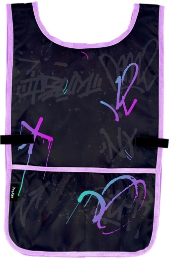 Zástera pončo Graffiti Girl na výtvarné aktivity