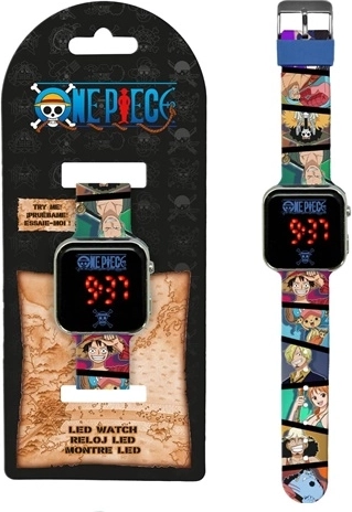 One Piece digitálne LED hodinky