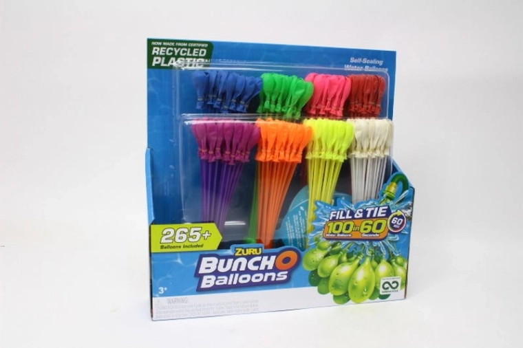 ZURU Bunch O Balloons rýchloplniace vodné balóniky – sada 8 ks (265 balónikov)