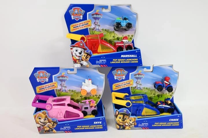 Spin Master Labková patrola mini vozidlo s vystreľovačom