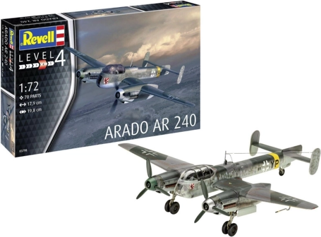 Plastový model Arado AR-240 1/72