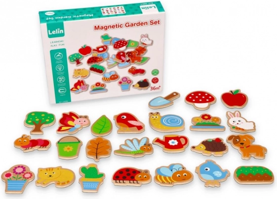 Magnetky Záhrada - Sada 24 ks