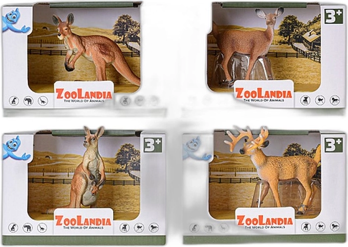 Zoolandia safari zvieratko – figúrka (4 druhy) - 1 kus