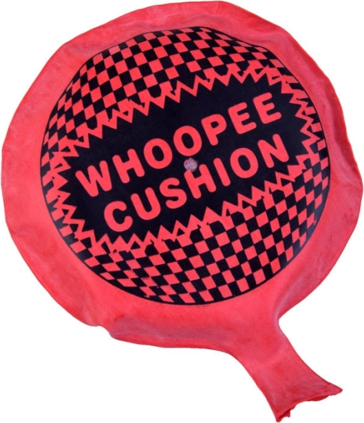 Žartovná prdiaca poduška (whoopee cushion) - 1 kus